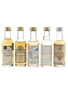 Ileach Peat, Macleod's 8 Year Old, Millennium Drams & The Pantiles Miniature  5 x 5cl