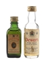 Ancestor & Dewar's 12 Year Old Bottled 1960s-1970s 2 x 5cl