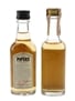 Seagram's & Chivas 100 Pipers Bottled 1970s 2 x 5cl / 40%