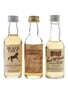 Black Colt, Monster's Choice & Real McTavish Bottled 1970s-1980s 3 x 5cl / 40%