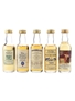 Assorted Blended Malt Scotch Whisky Inverglen 12 Year Old, St Michael Highland, The Historic Scotland, Cumbrae Scottish Wildlife & Pitlochry Festival 5 x 5cl / 40%