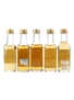 Assorted Blended Malt Scotch Whisky Inverglen 12 Year Old, St Michael Highland, The Historic Scotland, Cumbrae Scottish Wildlife & Pitlochry Festival 5 x 5cl / 40%