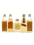 House Of Peers, Mc Daniel 12 Year Old, Meikles Reserve, Rutherford's & Scotch Whisky Dice Bottled 1970s-1980s 5 x 5cl / 40%