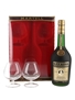 Martell Medaillon VSOP Glasses Gift Pack Bottled 1970s 68cl / 40%