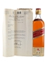 Johnnie Walker Red Label Bottled 1960s 75.7cl / 40%