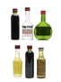 Assorted Belgian Liqueur Miniatures Balsam, Mandarine Napoleon, Elixir D'Anvers 6 x 3cl - 5cl