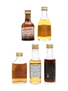 Assorted Liqueur Miniatures Southern Comfort, Drambuie, Glayva 5 x 5cl