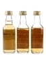 Glengoyne 10 Year Old Bottled 1980s-2000s 3 x 5cl / 40%