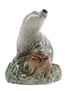 Beneagles Badger Ceramic Decanter Bottled 1980s 5cl / 40%