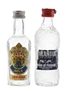 Finlandia & Bolskaya Vodka Bottled 1970s 2 x 5cl / 38.75%