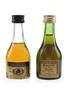 Roullet & Prunier Cognac Bottled 1970s 2 x 3cl / 40%