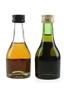 Roullet & Prunier Cognac Bottled 1970s 2 x 3cl / 40%