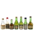 Assorted Brandy Bardinet, Borgogne, Nerval VSOP, Napoleon Grand Trianon, Three Barrels, Panes & Grand Empereur 7 x 5cl