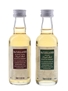 McClelland's Highland & Islay Single Malts Bottled 1990s 2 x 5cl / 40%