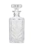 Crystal Decanter With Stopper  24cm Tall