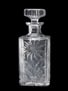 Crystal Decanter With Stopper  24cm Tall