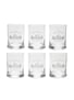 Famous Grouse Whisky Tumblers  6 x 9.5cm Tall