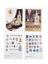 Booth's Dry Gin 1930s & 1960s Advertising Prints 4 x 36cm x 26cm