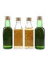 Assorted Blended Scotch Whisky Bottled 1980s 4 x 5cl / 40%