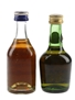 Martell 3 Star & Otard 3 Star Bottled 1970s 2 x 5cl / 40%