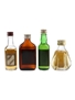 Chivas Regal, Inver House, Haig Gold Label & Something Special Bottled 1970s-1980s 4 x 5cl