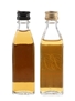 Argyll Special Blend & BB Scotch Whisky Bottled 1970s-1980s 2 x 4.7cl-5cl