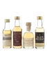 Cragganmore 12 Year Old, Glenkinchie 10 Year Old, Glen Garioch & Glen Moray Bottled 1980s 4 x 5cl