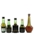 Camus Grand VSOP, Chateau Paulet XO, Delamain, Prince Hubert De Polignac & Router 3 Star Bottled 1970s-1980s 5 x 3cl-5cl / 40%