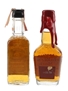 Jack Daniel's & Maker's Mark Bottled 1970s & 1990s 2 x 5cl