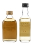 Deanston Malt & Deanston 12 Year Old Bottled 1980s-1990s 2 x 5cl / 40%