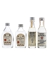 Bacardi Carta Blanca, Superior, Havana Club & Ronrico White Label  4 x 3.9cl -5cl / 40%