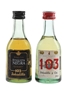 Etiqueta Negra & Bobadilla 103 Bottled 1970s-1980s 2 x 5cl