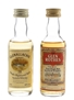 Glenrothes 12 Year Old & Glenallachie 12 Year Old Bottled 1980s 2 x 5cl / 43%