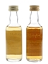 Glenrothes 12 Year Old & Glenallachie 12 Year Old Bottled 1980s 2 x 5cl / 43%