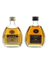 Hine Napoleon & Hine VSOP Bottled 1970s-1980s 2 x 4cl-5cl