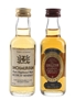 Singleton Of Auchroisk 1975 & Inchmurrin Bottled 1980s 2 x 5cl / 40%