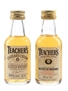 Teacher's Highland Cream Bottled 1980s-1990s 2 x 5cl / 40%