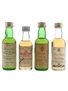 Director's Choice, James Martin's VVO, Marnane's & Thane Of Cawdor Bottled 1970s-1980s 4 x 5cl