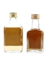 Aberlour Glenlivet 9 & 12 Year Old Bottled 1970s-1980s 2 x 4.7cl / 40%