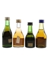 Napoleaon VSOP Brandy, Golden Bell Napoleon, Mariacron & Three Barrels 3 Star Bottled 1970s-1980s 4 x 3cl-5cl / 40%