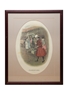 Johnnie Walker Sporting Print - Coaching 1820 Early 20th Century - Tom Browne 48cm x 37cm