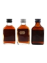 Captain Morgan Black Label, Lamb's & 'Shipmate' Dark Rum Bottled 1970s-1980s 3 x 5cl / 40%