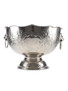 Silver On Copper Toddy Bowl  26.5cm x 18.5cm