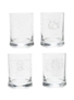 Famous Grouse Whisky Tumblers  9.5cm Tall