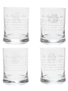 Famous Grouse Whisky Tumblers  9.5cm Tall