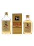 White Horse Bottled 1970s 2 x 4cl-5cl / 40%