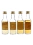 Glenturret 8, 10, 12 & 15 Year Old Bottled 1980s 4 x 5cl