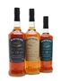 Bowmore 10, 15 & 18 Year Old Aston Martin 3 x 70cl-100cl