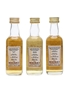 3 x Single Malt Scotch Whisky For The Whisky Connoisseur Miniatures