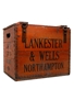 Laird Scotch Whisky Wooden Box Lankester & Wells Northampton 45cm x 38cm x 33cm